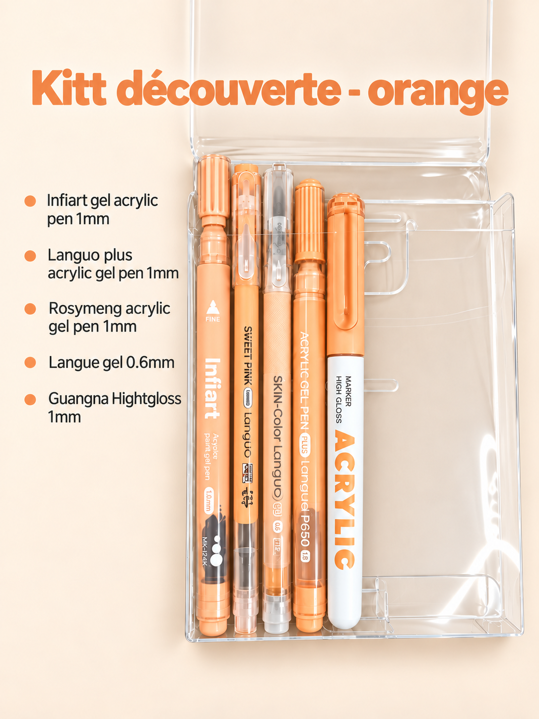 PACK DÉCOUVERTE - ORANGE