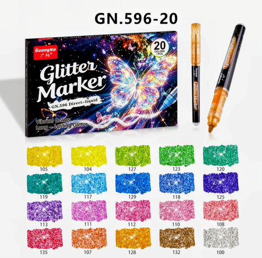 GUANGNA - FEUTRES À PAILLETTES