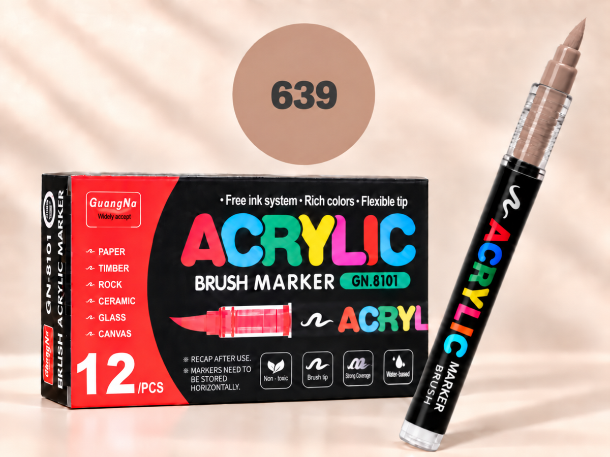 GUANGNA BRUSH 639- BOITE DE 12