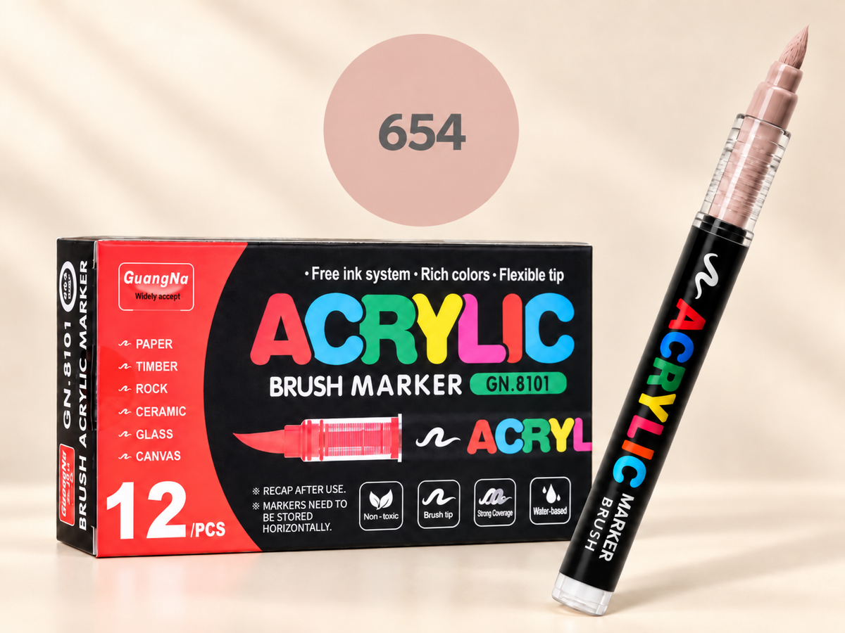 GUANGNA BRUSH 654- BOITE DE 12