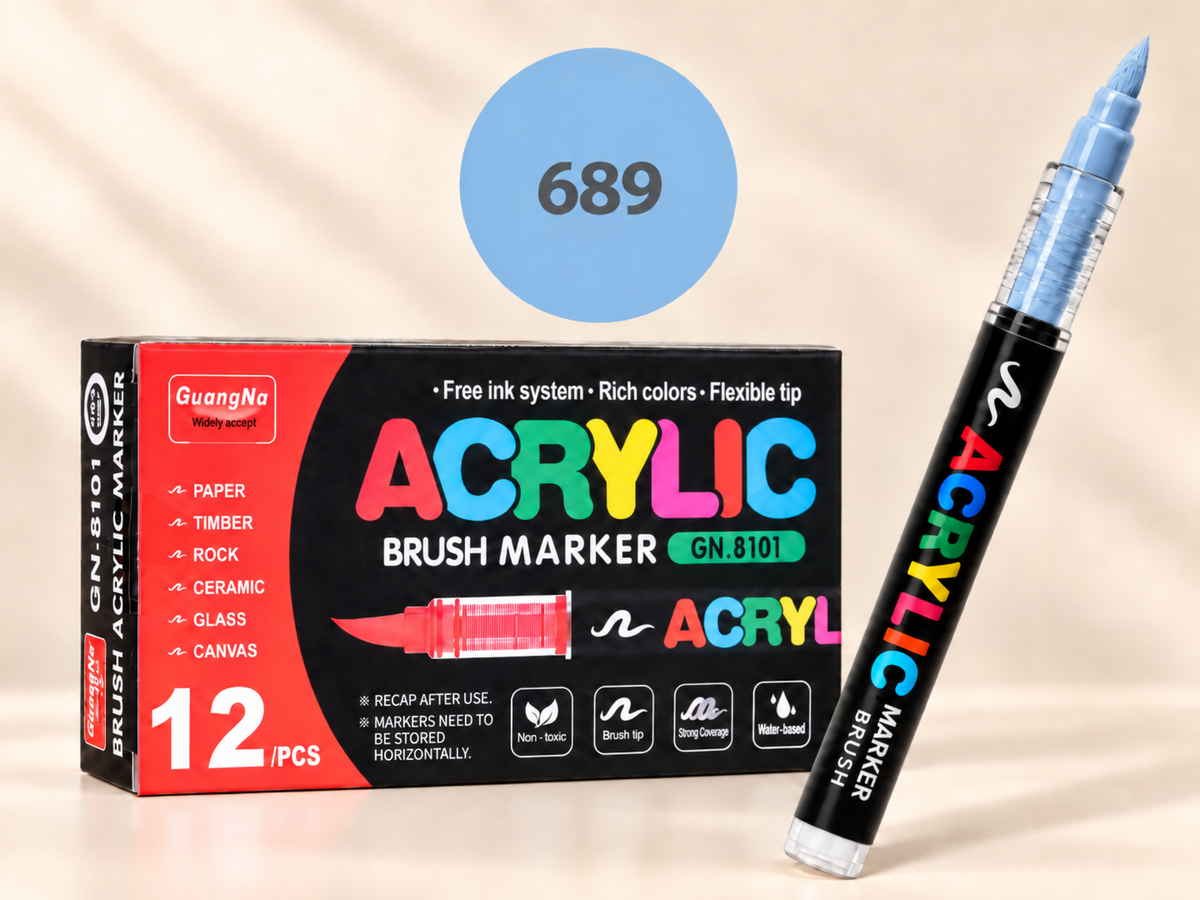 GUANGNA BRUSH 689- BOITE DE 12