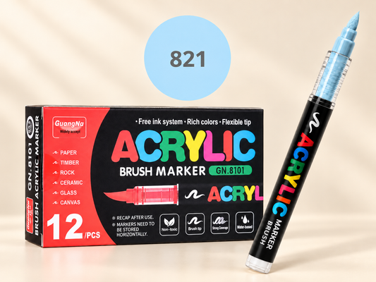 GUANGNA BRUSH 821 - BOITE DE 12
