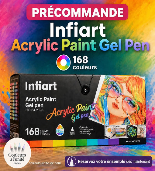 INFIARTS GEL PEN 168 - PRÉCOMMANDE 1