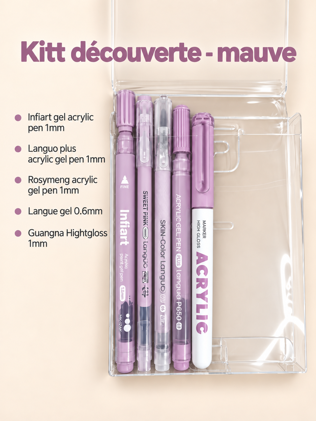 PACK DÉCOUVERTE - MAUVE