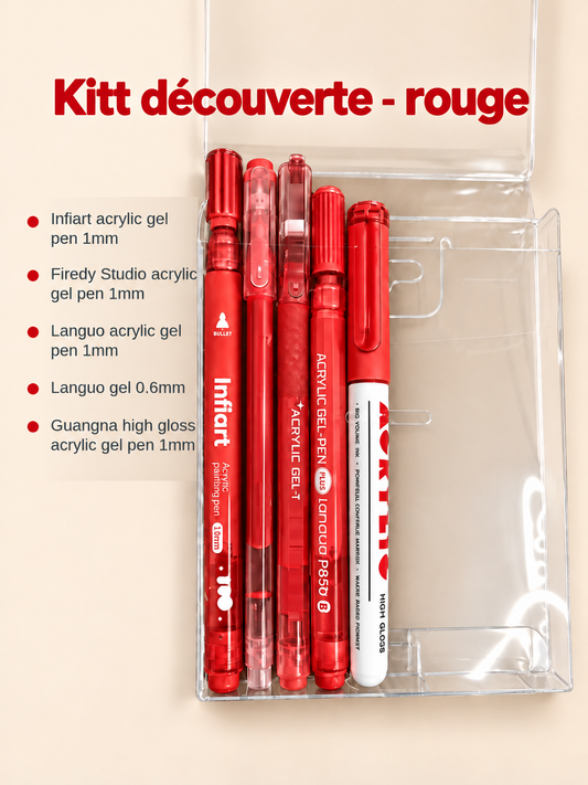 PACK DÉCOUVERTE - ROUGE