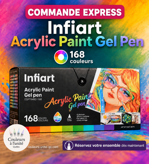 INFIART GEL PEN 168 - COMMANDE EXPRESS