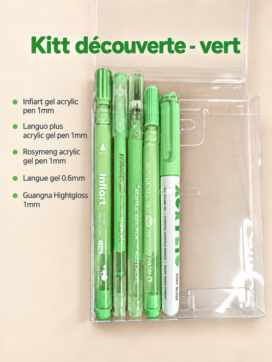 PACK DÉCOUVERTE - VERT