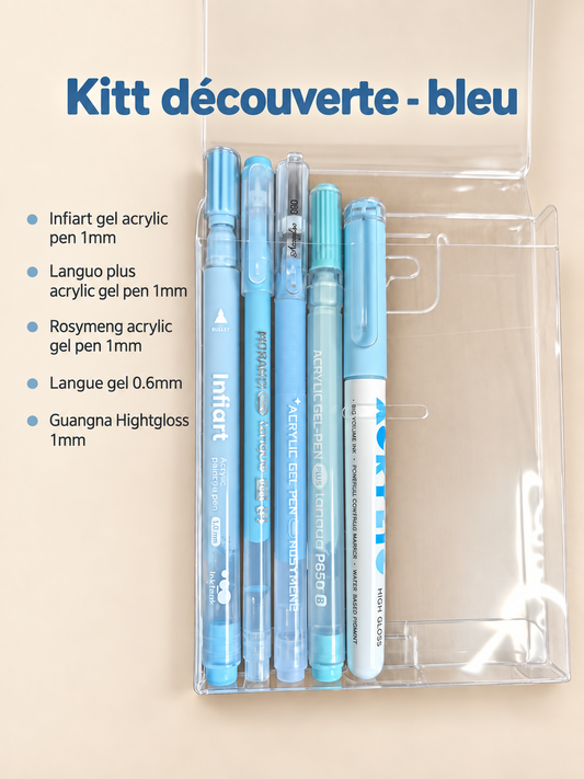 PACK DÉCOUVERTE - BLEU