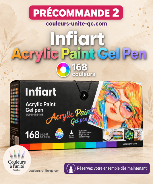 INFIARTS GEL PEN 168 - PRÉCOMMANDE 2